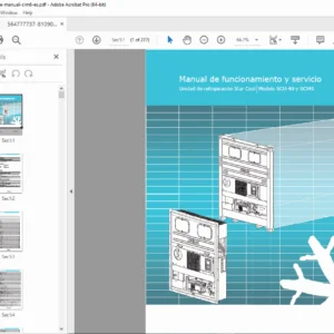 Maersk Star Cool SCI-40 SCU-40 Manual Servicio Español PDF