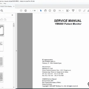 Mediana YM6000 Service Manual PDF DOWNLOAD