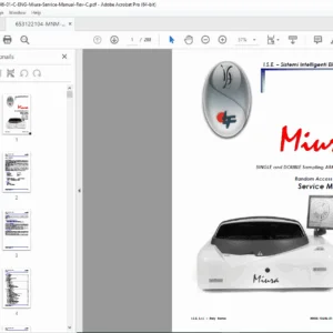 Miura Random Access Analyser Service Manual (Single/Double ARM) Rev C PDF