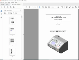 Neptune Electronic Ventilator Technical Manual (2nd Ed., Jan 2006) PDF