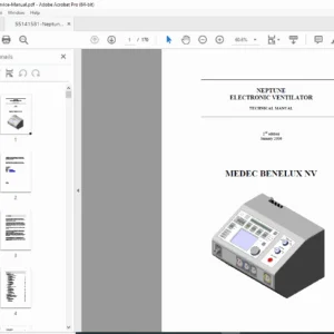Neptune Electronic Ventilator Technical Manual (2nd Ed., Jan 2006) PDF