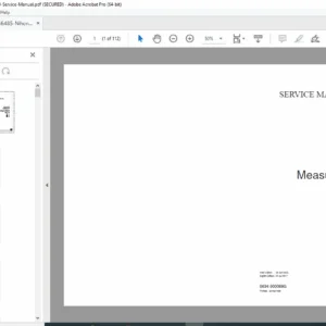 Nihon Kohden MEB-9400 EMG/EP System Service Manual PDF  Download