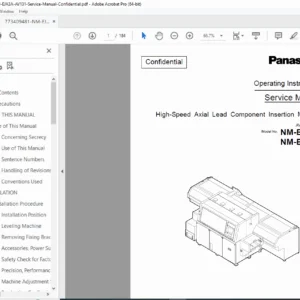 Panasonic AV131 NM-EJA2A/NM-EJA3A Service Manual N720SA001E02 PDF