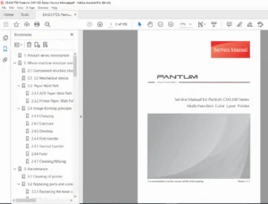 Pantum CM1100 Series Service Manual PDF