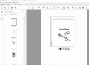 Performa / Alpha RT / Alpha IQ / Alpha ST / Alpha III Service Manual (2000) PDF