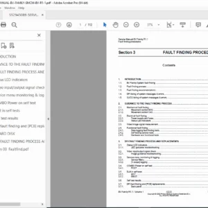 Philips BV Family Pulsera Endura Libra C-Arm Service Manual PDF