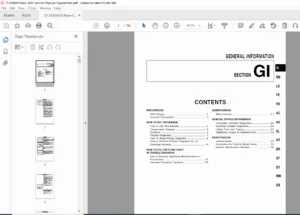 Renault Samsung SM3 Service Manual Supplement – Workshop PDF