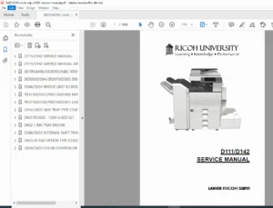 Ricoh MP C3502 Service Manual – Color Copier Repair PDF