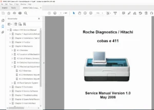 Roche Cobas e411 Analyzer Service, Calibration & Maintenance Manual PDF