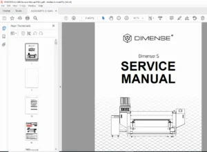 Roland SolJet EJ-640 / Dimensor S Service Manual โ PDF Download