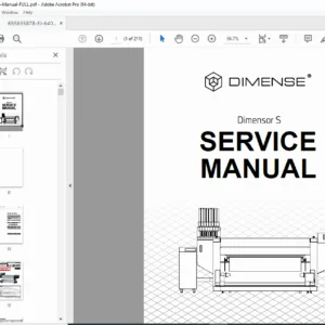 Roland SolJet EJ-640 / Dimensor S Service Manual – PDF Download