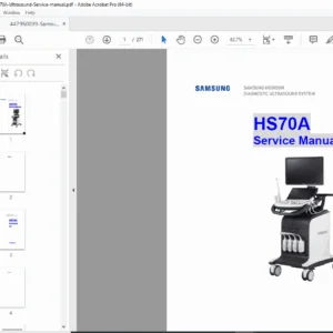 Samsung HS70A Ultrasound System Service Manual – PDF