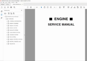 SsangYong Rexton Engine Service Repair Manual – PDF Download