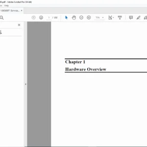 Toshiba NB200 Series Maintenance & Service Manual - PDF