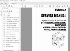 Toshiba e-STUDIO 5055C Service Manual – Repair & Maintenance PDF