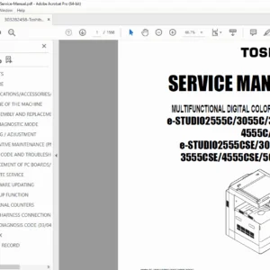 Toshiba e-STUDIO 5055C Service Manual – Repair & Maintenance PDF