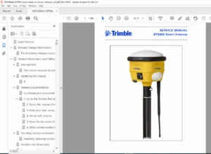 Trimble SPS985 Smart Antenna Service & Repair Manual – Official Factory PDF