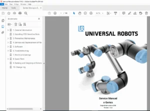 Universal Robots e-Series Service Manual — UR3e / UR5e / UR10e (EN) PDF