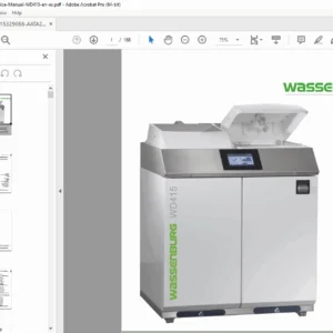 Wassenburg WD415 Service Manual PDF