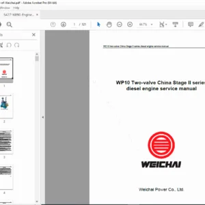 Weichai Diesel Engine Service & Repair Manual (PDF)