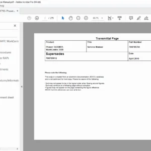 Xerox Phaser 3635MFP & WorkCentre 3550 Service Manual PDF