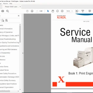 Xerox WorkCentre 5222 5225 5230 Service Manual Repair Guide PDF Download