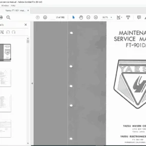Yaesu FT-901DM Service Manual - Complete Maintenance & Repair Guide PDF