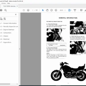 Yamaha XJ1100 Service Manual Maxim Repair Guide Workshop Manual PDF