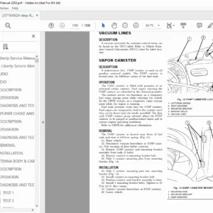 2002 Jeep Liberty (KJ) Factory Service Manual – PDF DOWNLOAD