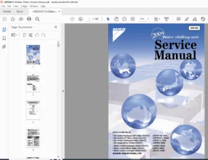 2004 Daikin Water Chilling Unit Service Manual PDF (Si50-402)