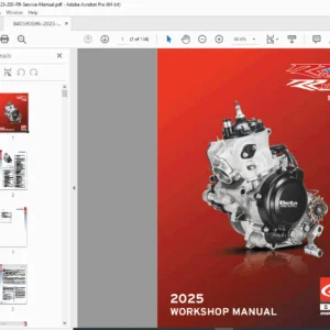 2025 Beta RR 125 200 2-Stroke Workshop Service Repair Manual PDF Download