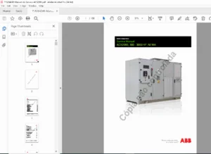 ABB ACS2000 Service Manual Maintenance, Repair & Troubleshooting Guide PDF