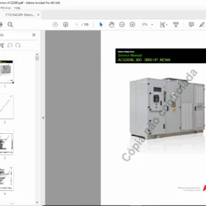 ABB ACS2000 Service Manual Maintenance, Repair & Troubleshooting Guide PDF