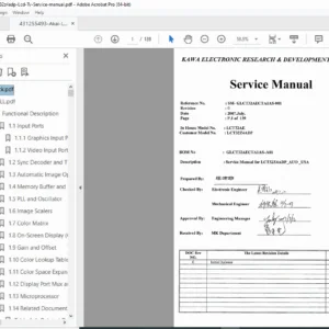 AKAI LCT32Z4ADP LCD TV Service Manual PDF (Schematics + Parts)