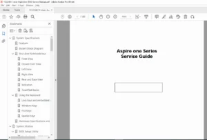 Acer Aspire One D250 Service Manual PDF DOWNLOAD