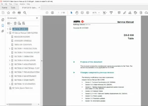 Agfa DX-D 600 Table Service Manual Repair, Calibration & Schematics (2022) PDF
