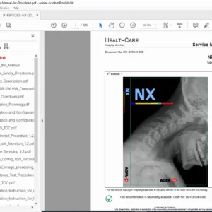 Agfa NX 2008 CR Workstation Service Manual Computed Radiography System PDF