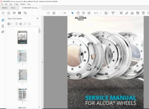Alcoa Wheels Complete Service Manual Truck Trailer Bus RV Edition 3 PDF