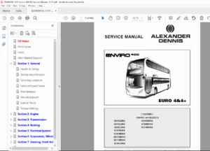 Alexander Dennis Enviro 400 Service Manual Euro 4 PDF DOWNLOAD
