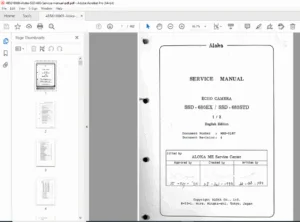 Aloka SSD-680EX / 680STD Ultrasound Service Manual PDF DOWNLOAD