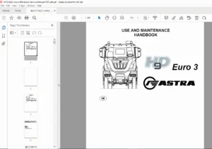 Astra HD9 Euro 3 Service Manual PDF โ Maintenance, Diagnostics & Electrics