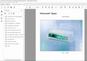 B. Braun Infusomat Space Service Manual Repair, Calibration & Parts List PDF