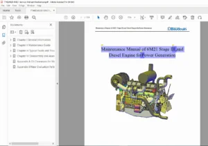 Baudouin 6M21 Stage II Land Diesel Engine Maintenance Manual PDF