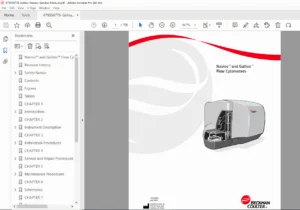 Beckman Coulter Navios & Gallios Flow Cytometer Service Manual PDF