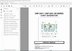 CPI CMP 200 & CMP 200 DR X-Ray Generator Service Manual PDF