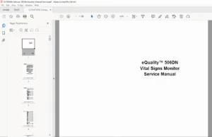 Criticare eQuality 506DN Service Manual PDF DOWNLOAD