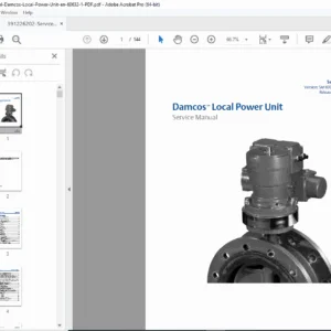 Damcos LPU Service Manual PDF (2017) DOWNLOAD