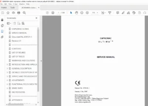 Datex Capnomac Ultima Monitor Service Manual Complete Technical Guide PDF