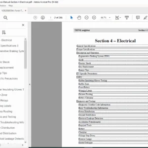 Ford Think Neighbor Electrical Service Manual PDF DOWNLOAD