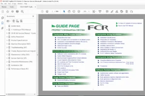 Fujifilm FCR Profect CS / ClearView Service Manual Repair & Installation PDF